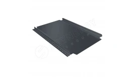 Фальцевая кровля Smart Фальц Pro GreenCoat Pural BT® матовый RR23 (тёмно-серый) 0.50