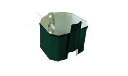 Кронштейн трубы на кирпич прямоугольный Vortex RAL 6005