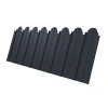 Профнастил C10A фигурный 0,45 PE-Double RAL 7024 мокрый асфальт