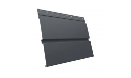 Квадро брус 0,5 PurPro Matt 275 с пленкой RAL 7024 мокрый асфальт