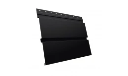 Квадро брус 0,5 PurLite Matt с пленкой RAL 9005 черный