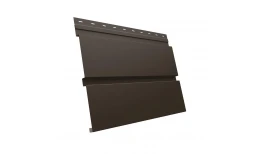 Квадро брус 0,5 Satin Matt с пленкой RR 32 темно-коричневый